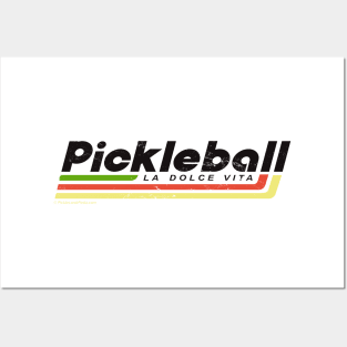 80's Vintage Pickleball T-Shirt - La Dolce Vita! Posters and Art